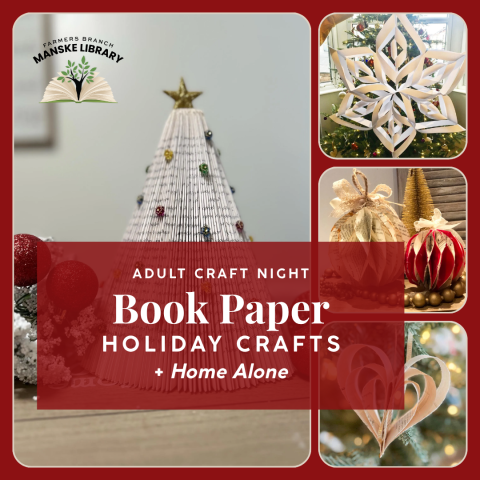 Images of book paper christmas crafts