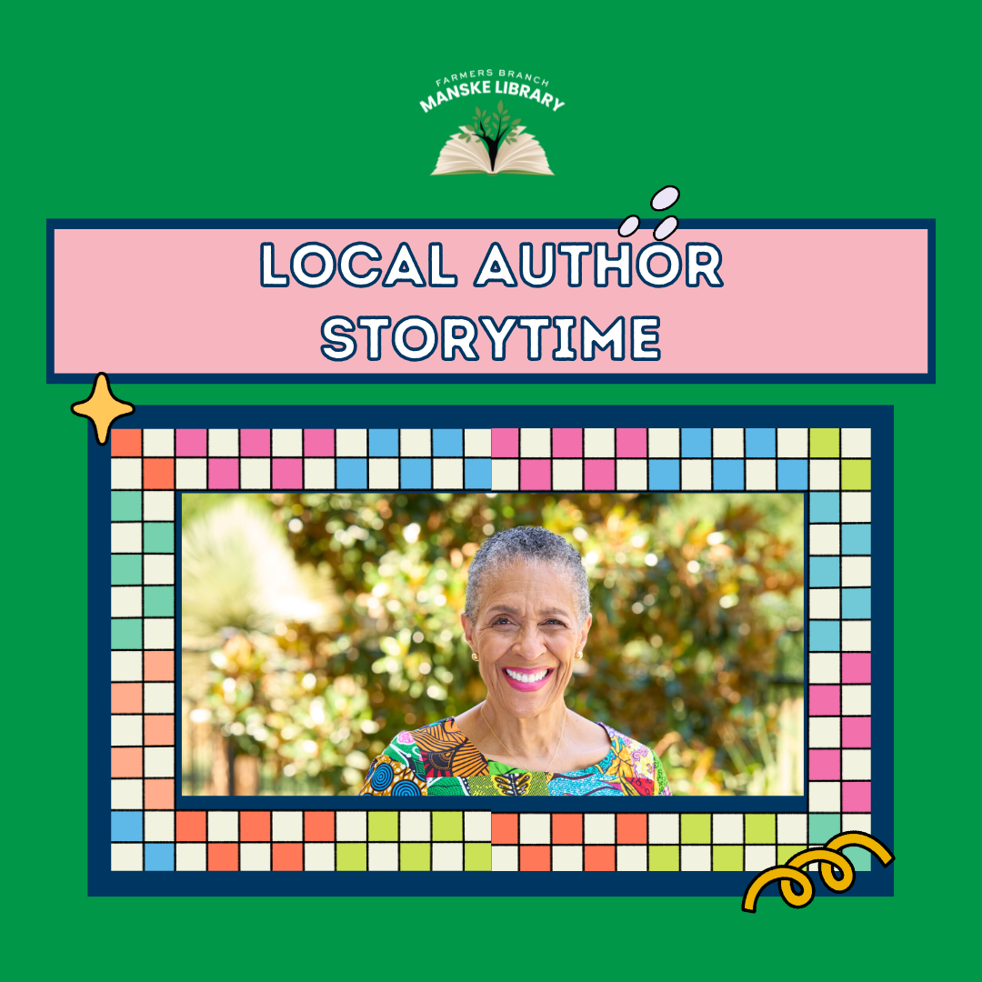 photo of author Allison Woods. Text reads: Local Author Story Time.